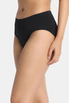 Zivame Medium Rise Full Coverage Hipster Panty (Pack of 2) - Black — thumbnail 4